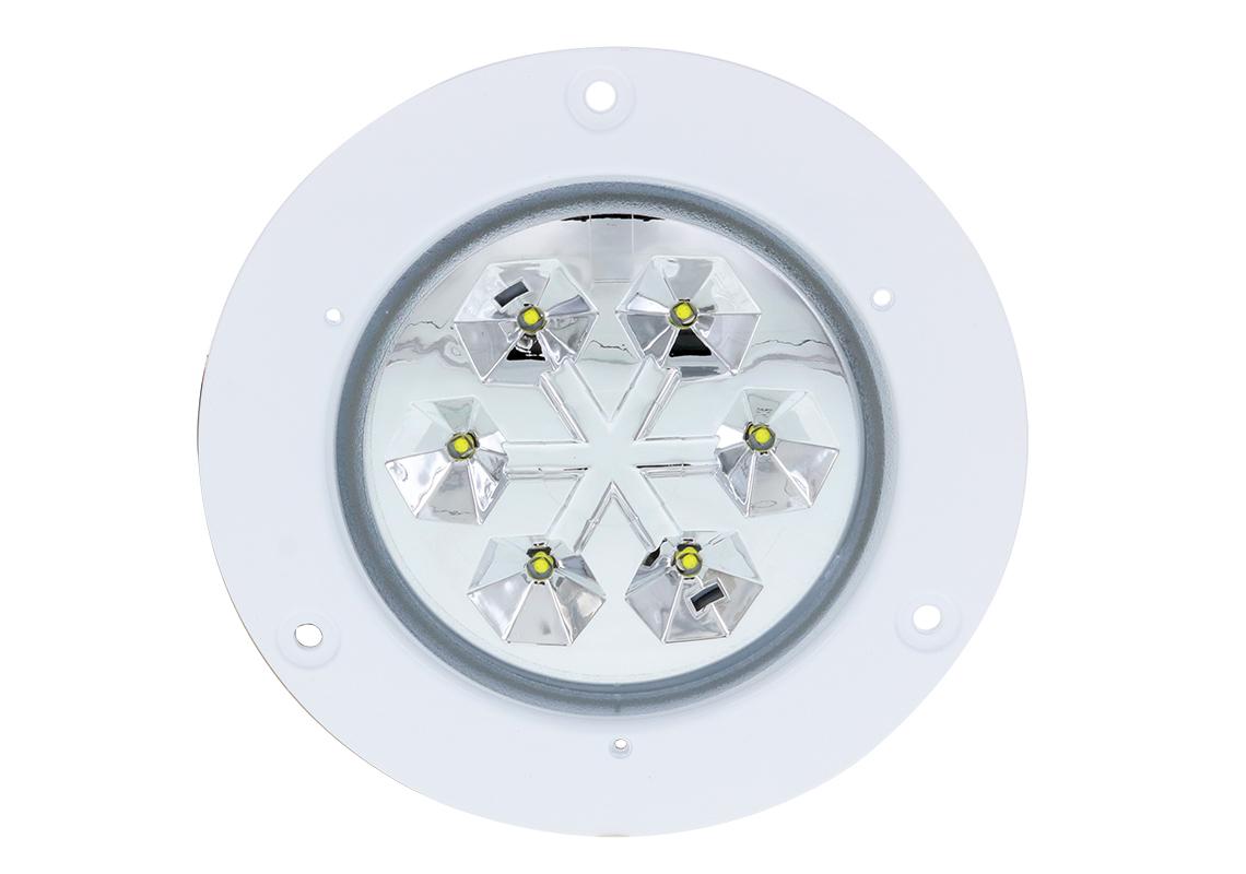 Integrated chromed ceiling light LED 9/30V, 1200 lumen